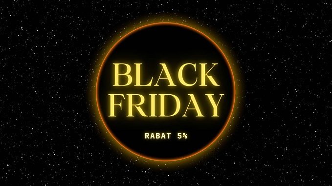 Rabat z okazji Black Friday!