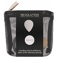 Makeup Revolution Handbag #Hacks Mattifying Balm & Mini Blending Sponge 1/1