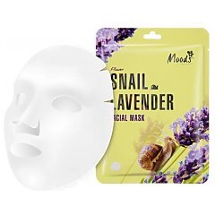 Moods Snail Lavender Facial Mask 1/1
