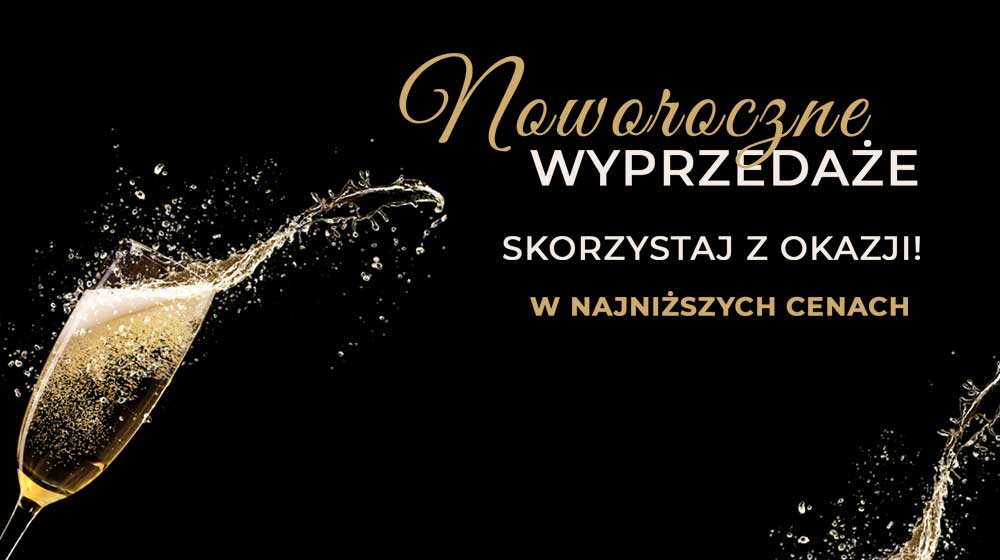 Noworoczna wyprzedaż - Mnóstwo rabatów!