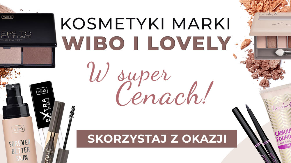 Kosmetyki Wibo i Lovely w promocyjnych cenach!