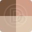 Clare Makeup Surgery Paleta do makijażu 4x8g Brownie