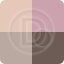 IsaDora Eye Shadow Quartet Poczwórne cienie do powiek 5g 05 Nude Rose