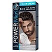 Joanna Power Men Color Cream 3in1 Farba do włosów brody i wąsów 30g 04 Natural Brown