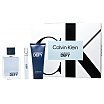 Calvin Klein Defy Zestaw upominkowy EDT 100ml + EDT 10ml + żel pod prysznic 100ml