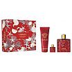 Versace Eros Flame Zestaw upominkowy EDP 100ml + EDP 5ml + żel 150ml