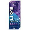Schwarzkopf Live Drops Krople do nietrwałej koloryzacji włosów 30ml Orchid Purple