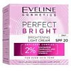 Eveline Cosmetics Perfect Bright Rozjaśniający lekki krem do twarzy na dzień SPF20 50ml