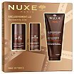 Nuxe Exclusively Him Zestaw upominkowy żel nawilżający do twarzy 50ml + dezodorant roll-on 24-godzinna ochrona 50ml + żel pod prysznic 200ml