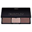 Wibo 3 Steps to Perfect Face Contour Palette Paleta do konturowania twarzy 10g Dark