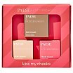 Paese Kiss My Cheeks 01 Zestaw kremowy bronzer 12g + kremowy róż 4g + kremowy rozświetlacz 4g