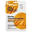 Natura Siberica Lab Biome Vitamin C Therapy Maska w płachcie do twarzy 25g