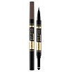 Eveline Brow Art Duo Pen & Filling Powder Precyzyjny pisak i cień do brwi 2w1 Dark