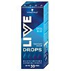 Schwarzkopf Live Drops Krople do nietrwałej koloryzacji włosów 30ml Crystal Blue