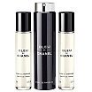 Bleu de CHANEL Eau de Parfum Woda perfumowana 3 x 20ml - z wymiennym wkładem