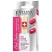 Eveline Nail Salon Clinical Care Gel Shine Top Coat tester Nabłyszczająca odżywka do paznokci 12ml