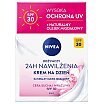 Nivea 24H Nawilżenia odżywczy krem na dzień cera sucha i wrażliwa SPF30 50ml