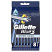Gillette Blue 3 Comfort Slalom Maszynki do golenia 8szt