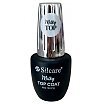 Silcare Top Coat Milky No Wipe Top do lakierów hybrydowych 9ml