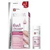 Eveline Nail Therapy 6w1 Care & Colour Skoncentrowana odżywka do paznokci 5ml Red