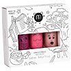 Nailmatic Kids Paris Neon Zestaw lakierów do paznokci Sheepy 8ml + Peachy 8ml + Kitty 8ml