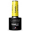 Claresa Soak Off UV/LED Color Lakier hybrydowy do paznokci 5g 1 Candy