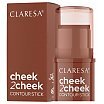 Claresa Cheek 2 Cheek Bronzer w sztyfcie 6g 02 Milk Choco