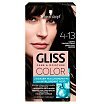 Schwarzkopf Gliss Color Krem koloryzujący do włosów 4-13 Ciemny Chłodny Brąz
