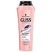 Schwarzkopf Gliss Kur Split Ends Miracle Sealing Shampoo Szampon spajający do włosów zniszczonych z rozdwojonymi końcówkami 400ml