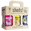 LaQ Czyściopak Shots! Zestaw upominkowy żeli pod prysznic 6x100ml