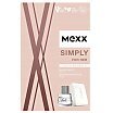 Mexx Simply For Her Zestaw EDT 20ml + mydło w kostce 75g