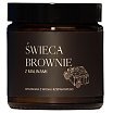 Mglife Świeca rzepakowa 120ml Brownie z Malinami