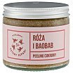 Mydlarnia Cztery Szpaki Peeling cukrowy do ciała 250ml Róża i Baobab