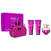 Versace Dylan Purple Pour Femme Zestaw upominkowy EDP 100ml + żel pod prysznic 100ml + balsam do ciała 100ml + Kosmetyczka