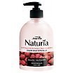 Joanna Naturia Mydło w płynie z balsamem 500ml Malina