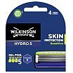 Wilkinson Hydro 5 Skin Protection Sensitive Zapasowe ostrza do maszynki do golenia dla mężczyzn 4szt