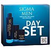 Sigma Men Day Set Zestaw upominkowy żel do mycia ciała i włosów 200ml + krem do rąk 100ml + krem na dzień 50ml