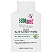 Sebamed Sensitive Skin Olive Face & Body Wash Emulsja oliwkowa do mycia twarzy i ciała 300ml