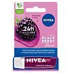 Nivea Pielęgnująca pomadka do ust 4,8g Blackberry Shine