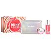 Donna Karan Be Delicious Fresh Blossom Zestaw upominkowy EDP spray 100ml + mgiełka do ciała 125ml + kosmetyczka