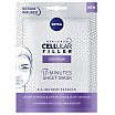 Nivea Hyaluron Cellular Filler Contour 10-minutowa maska w płachcie 1szt