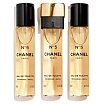 CHANEL No5 Twist and Spray Woda toaletowa 3 x 20ml - wkład