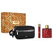 Versace Eros Flame Zestaw upominkowy EDP 100ml + EDP 10ml + kosmetyczka