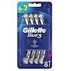 Gillette Blue 3 UEFA Champions League Jednorazowe maszynki do golenia dla mężczyzn 8szt