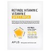 APLB Retinol Vitamin C Vitamin E Sheet Mask Rozświetlająca maska w płachcie 25ml