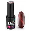 Excellent PRO Colors Hema Free Cat Eye Lakier hybrydowy 7g 114 Red Bauble