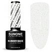 Sunone UV/LED Gel Polish Color Rubber Base Lakier do paznokci 5ml White Diamond 14