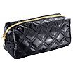 Inter Vion Gold & Black Kosmetyczka pikowana Czarna