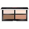 Pupa Contouring & Strobing Powder Palette Paleta pudrów do konturowania i strobingu 17,5g 001 Light Skin