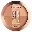 Bourjois Always Fabulous Bronzing Powder Bronzer uniwersalny rozświetlający 9g 001 Medium